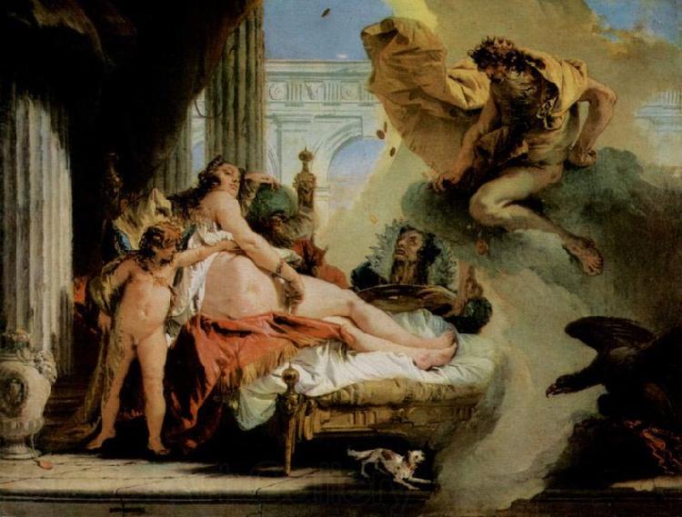 Giovanni Battista Tiepolo Danae und Zeus